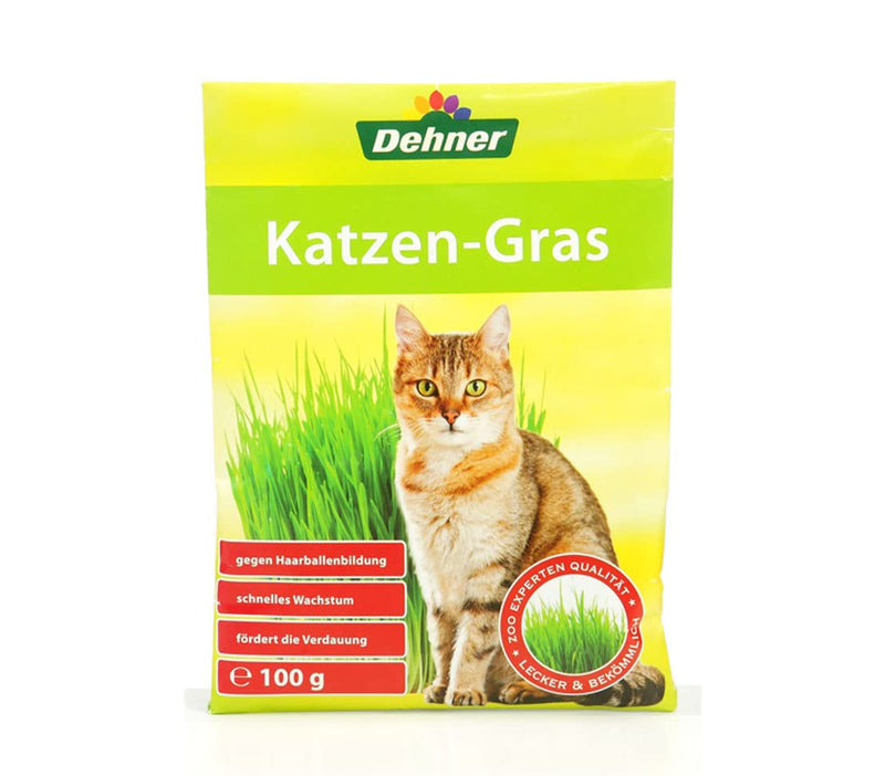 Dehner Favorite Cat Grass Seeds, Pack of 6 (600 g) - BeesActive Australia