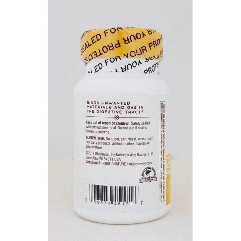 Nature's Way Activated Charcoal Hi Po ( 1x100 Cap) - BeesActive Australia