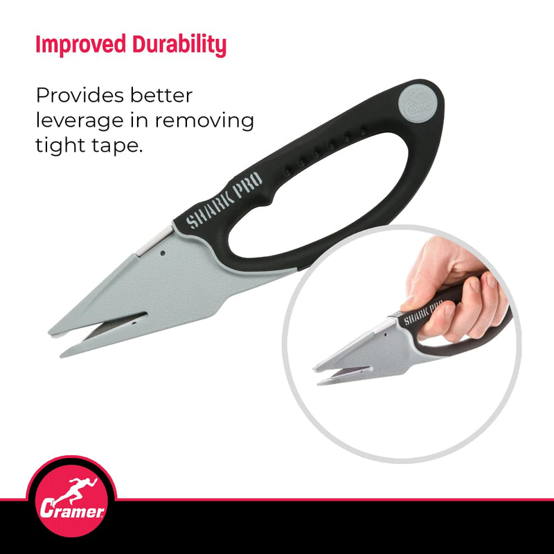 Cramer Athletic Training Supplies, Shark Tape Cutter & Remover Liquid for Adhesive Removal, Safe Edge Scissors, Bandage Shears & Solution to Safely Remove Athletic Tape, Professional Tape Cutter - BeesActive Australia