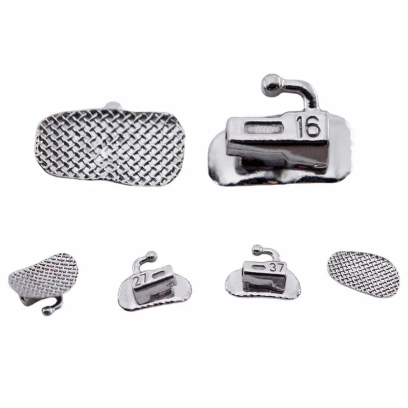80 Pcs Simple Metal Mouth Tubes Set Orthodontic Leather Straps for MBT/Roth Tools 0.022 (0.022 2nd ROTH) 0.022 2nd ROTH - BeesActive Australia