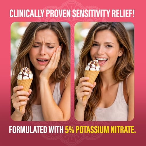 GuruNanda Gentle Sensitivity Care Bundle – Sensitivity Relief Toothpaste with Potassium Nitrate & 9-Day Gentle Whitening Strips for Cleaner Teeth & Noticeably Brighter Smile