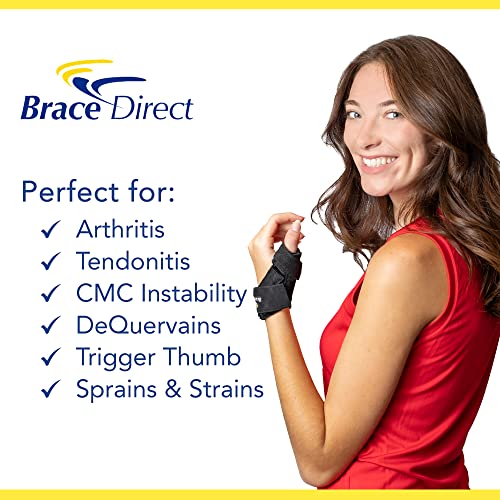 Brace Direct Mini Thumb Spica Splint, CMC Arthritis & Trigger Thumb Brace Medium
