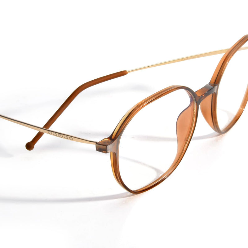 VISOONE Light Weight TR90 Blue Light Blocking Glasses Frame with Anti Glare Eye Protection for Women and Men RANE Rane Upg Cocoa Brown - BeesActive Australia