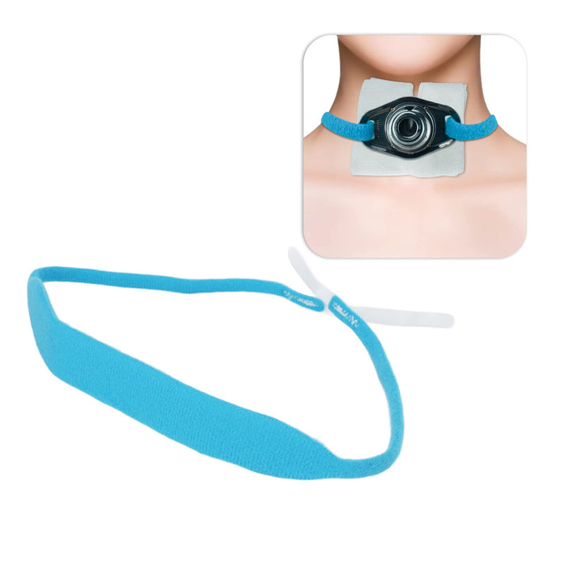 Tracheostomy Tube Holder, Tracheostomy Tube Collar, Hook and Closure Reusable Tracheostomy Ties for Post Neck Surgery