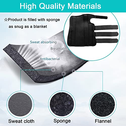 Unisex Forearm and Wrist Support Splint Brace Double Fixation Wrist Brace for Carpal Tunnel,Adjustable Night Time Forearm Immobilizer Brace Splints,9.8 inch (25cm) length (LH/S) Left Hand Small/Medium