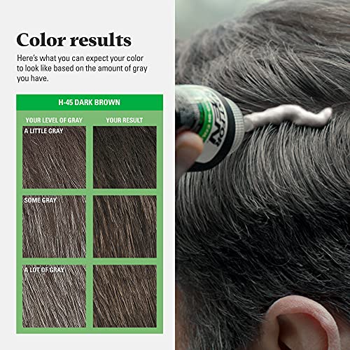 JUST FOR MEN Shampoo-In Color, Hair Color, Dark Brown H-45 (3 Pack) 1 Count (Pack of 3)