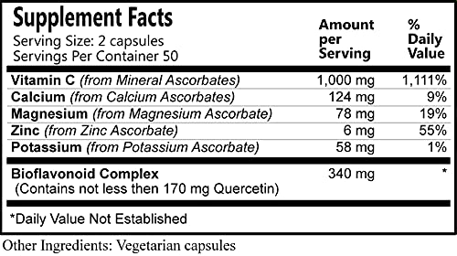 Daily Manufacturing Spectra-Scorb™ (Vitamin C from Mineral Ascorbates, Bioflavonoid Complex, Quercetin)