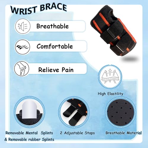 King Mills Plus Size Wrist Brace, Extra Large, Right Hand Only