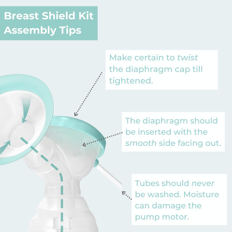Zomee Flex Breast Nipple Shield Latch Assistance Inverted or Flat- Comfortable & Soft for Easy Pumping Use for Z1 Z2 Breast Pump (28 mm) 2 Pack 28mm - BeesActive Australia