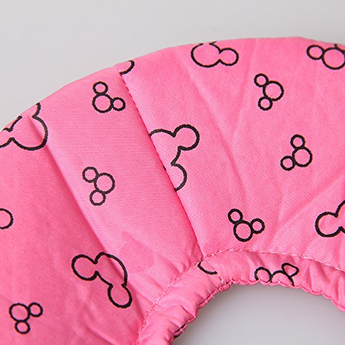 Hamster Rabbit Protection Cone Neck Recovery Collar - Small Animal Pets Elizabethan Collar Anti-Water Bite Sratch Risistant for Guinea Pig Mice Mouse Rats Ferret Squrrel (L, Pink) L - BeesActive Australia