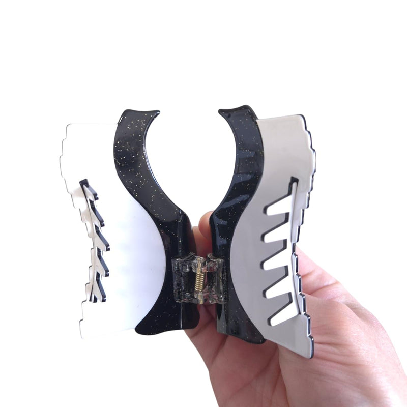 Funny Music Instrument Claw Clip,Funny Acetate Claw Clip for Women,Piano Hair Clip Piano