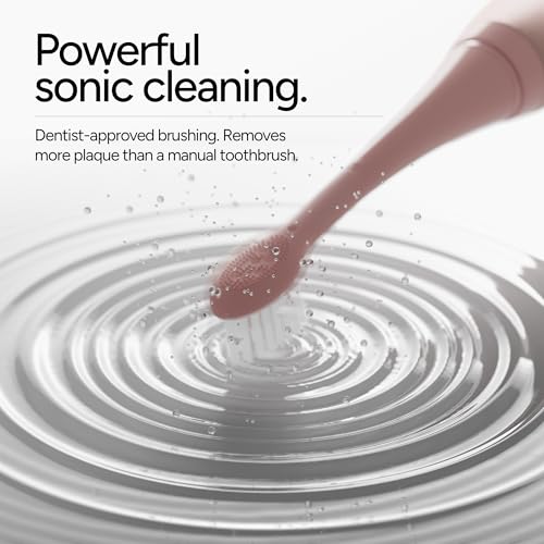 ORDO Sonic+ Electric Toothbrush for Adults, 4 Modes, Rose Gold