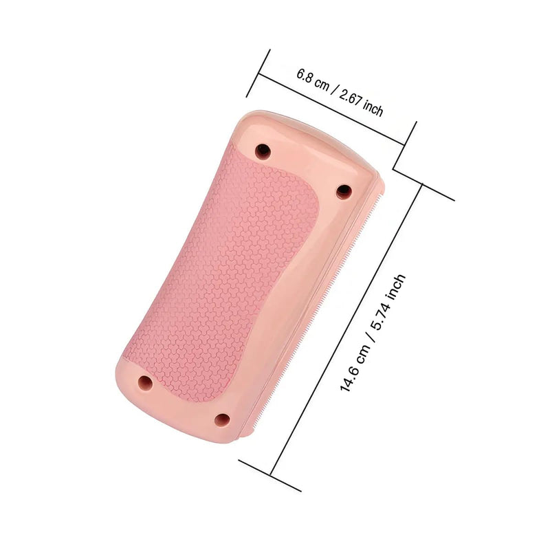 Animal Deshedding Comb For Fur - dog brush,dog brush for shedding,deshedding dog brush,cat brush,cat brushes for indoor cats,cat grooming supplies - Perfect for Cats, Dogs, & Horses (Pink) Pink - BeesActive Australia