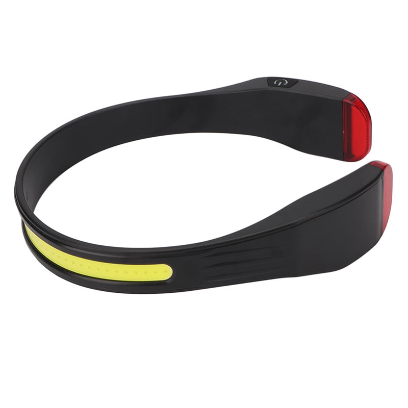 LED Headlamp Lightweight Soft Red Light IPX4 Waterproof Comfortable Portable COB Head Light for Outdoor Camping