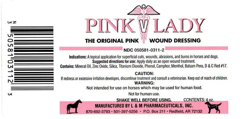 Horse & Dog Wound Ointment Dressing Kit - Pink Lady Veterinary Treatment Set for Open Wounds, Sores, Cuts, Scratches, Scrapes, Burns & Abrasions - Soothing, Anti Itch, Non Stinging Healing Support - BeesActive Australia