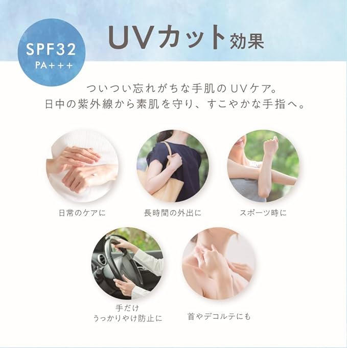 NARIS UP Hand UV Wrinkle Day Cream (2.1 oz (60 g), Scented Hand Cream, Quasi-Drug, Moisturizing, Whitening, Stains, Wrinkle Improvement, Sunscreen, Tone Up, SPF32 PA+++ (High Moisturizing, - BeesActive Australia