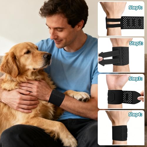 TFCC Wrist Brace for Carpal Tunnel, Ultra-Thin Ulnar Wrist Brace Black