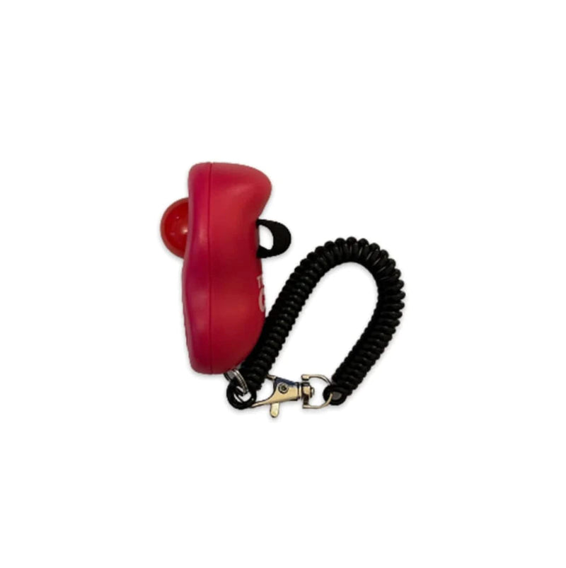 TRAVEL CAT Clicker Training Kit - 3 Pack Cat and Puppy Training Clicker with Button and Wrist Strap for Cats Behavior, Rewards Training - Red, Blue and Black Pet Training Clicker with Loud Click Sound - BeesActive Australia