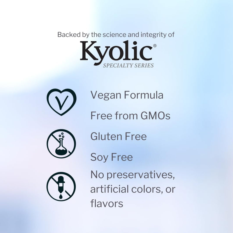 Kyolic Specialty Series Calm Mood, 60 Capsules | Stress Relief and Mood Support*, Calm Relaxation Formula with KSM-66 Ashwagandha, L-Theanine and Magnesium, GMO-Free 60 Count (Pack of 1)