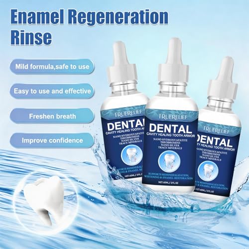 BENIX Tooth Armor Drops – Nano-HA & Theobromine Oral Care Serum (3) 0.33 Fl Oz (Pack of 3)