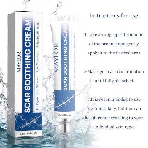 Professional Silicone Scar Gel - For Improving the Appearance of Scars from Surgery, Cuts, or Burns (1) 1