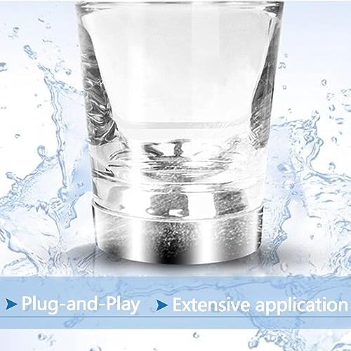 Replacement Electric Toothbrush Base Charger Glass Cup CBA1001 Compatible with Philips Smart 9300 9500 9700 Series, Replacement Soni Care Charger for HX9901 HX9903 HX9924 HX9954 HX9957 HX9984 Silver