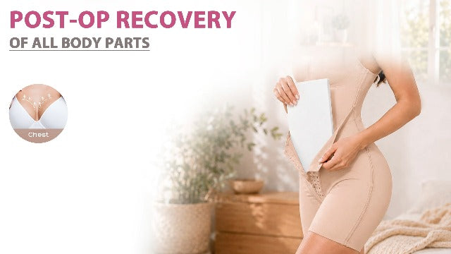 5 Pack 0.6IN Medical-Grade Lipo Foam Pads for Post Surgery