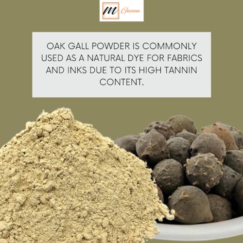 100% Natural Oak Gall Powder 0.5 lbs / 227 GMS | Quercus Infectoria/Majuphal or Manjuphal
