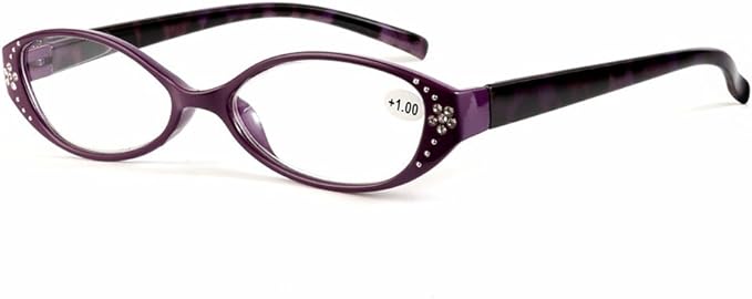 Yellowrock yr817 Reading Glasses, Stylish, Cat Eye, Reading Glass, Beautiful Senior Glasses, Case & Cloth Included - BeesActive Australia