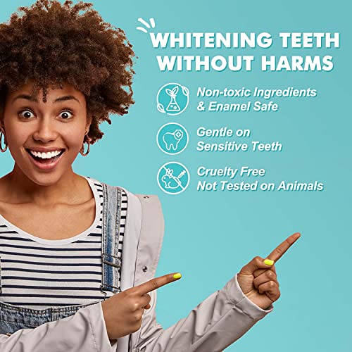 Sierra Teeth Whitening Strips 14 Treatments 28 Strips, Sensitivity Free Enamel Safe, Fast Teeth Whitening Kit, Dentist Recommended Remove Coffee Tea Smoking Stains (Coconut Mint)