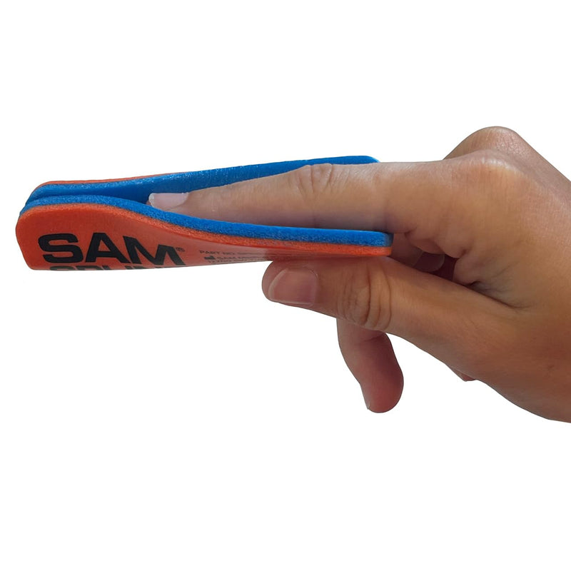 Rescue Essentials SAM® FINGER SPLINT (ORANGE/BLUE, 3 PACK) - BeesActive Australia