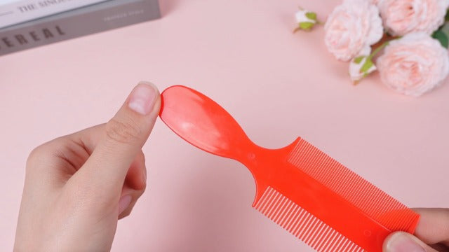 6 Pcs Baby Double Sided Fine Teeth Comb Dandruff