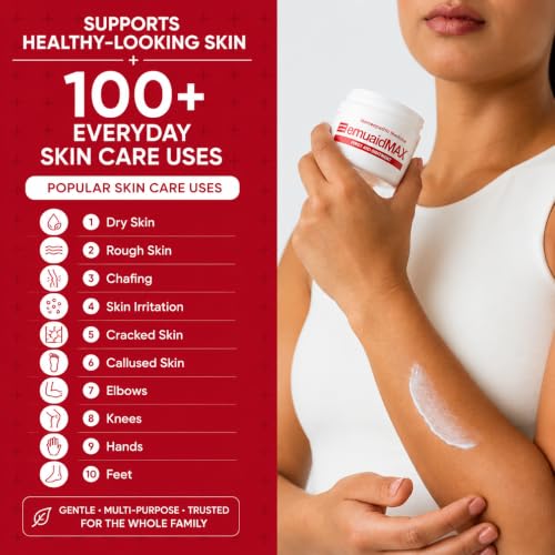 EMUAIDMAX First Aid Ointment for Eczema-Prone, Dry & Itchy Skin, 0.5 oz 0.5 Ounce (Pack of 1)