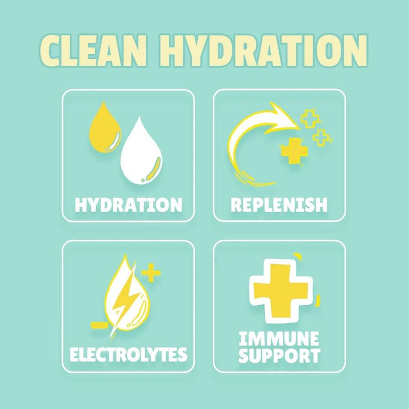 Rocket Hydration Electrolyte Powder 40 Servings | Naturally Flavored Lemonade 0 Sugar, 0 Colors, 0 Calories Drink Mix with Pink Himalayan Sea Salt, Magnesium, Potassium, Calcium & Vitamin C