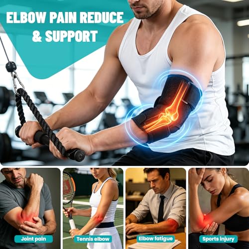 Cubital Tunnel Elbow Brace for Nerve Compression & Elbow Discomfort