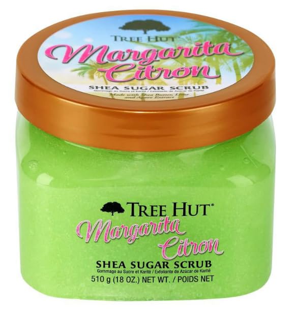 Tree Hut Margarita Citron Shea Sugar Scrub 18 Oz, Ultra Hydrating and Exfoliating Scrub for Nourishing Essential Body Care - BeesActive Australia