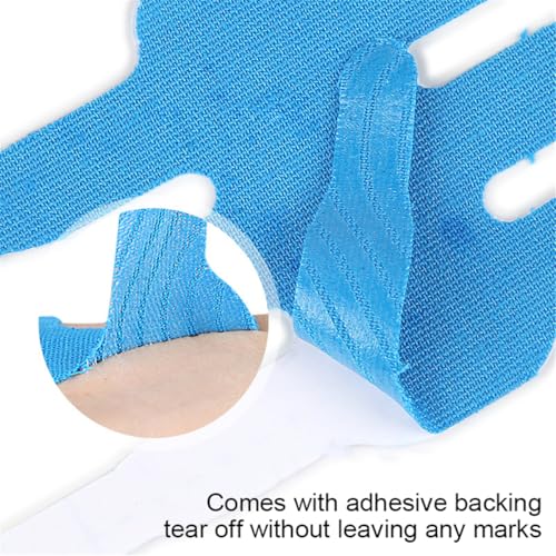 Athletic Finger Splint Tapes, 20 PCS Adhesive Double Finger Buddy Wraps Athletic Tapes, Elastic Precut Kinesiology Tape, for Broken, Jammed, Swollen Finger or Dislocated Joint, Splints Brace