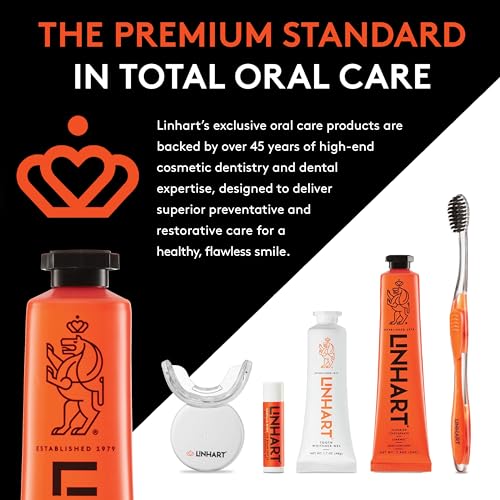 Linhart Teeth Whitening Pen – Professional Strength Gel for a Brighter Smile – Fast, Safe, and Easy-to-Use Whitening – No Sensitivity – Compact & Travel-Friendly – 30+ Applications