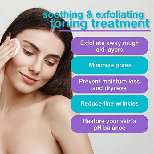 TOUCH Glycolic Acid Toner with Rose Water & Witch Hazel, 6 oz