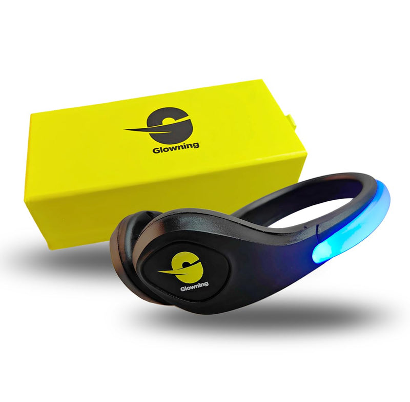 LED Shoe Lights – Ultra-Bright, Waterproof, Lightweight 1-Pair (Left and Right) of Running Shoes Lights for Night Running & Outdoor Activities – Light Up Running Gear