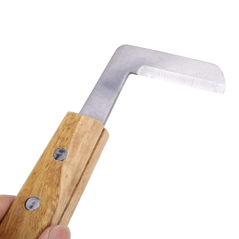 Yosoo Hoof Knife Straight Blade Left Right Handed Trimming Tool Horse Equipment for Cattle Horse Use - BeesActive Australia