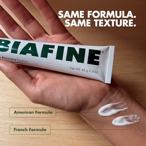 BIAFINE Skin Recovery Emulsion for Face & Body, Ideal for Dry Skin, 1.6 Oz