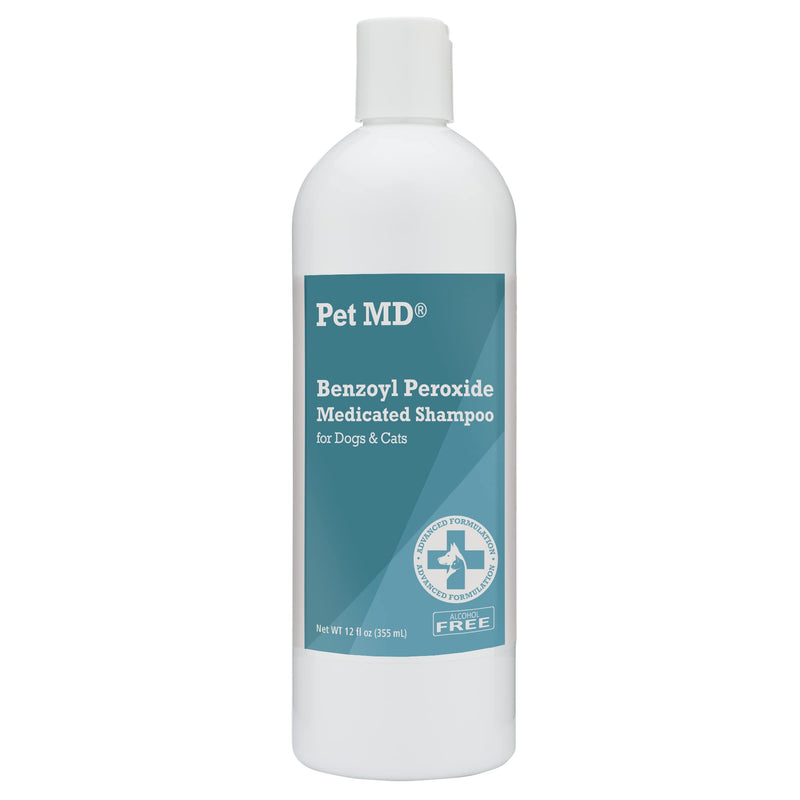 Pet MD Benzoyl Peroxide Shampoo & Pet MD Salmon Omega Bites - PawsPlanet Australia