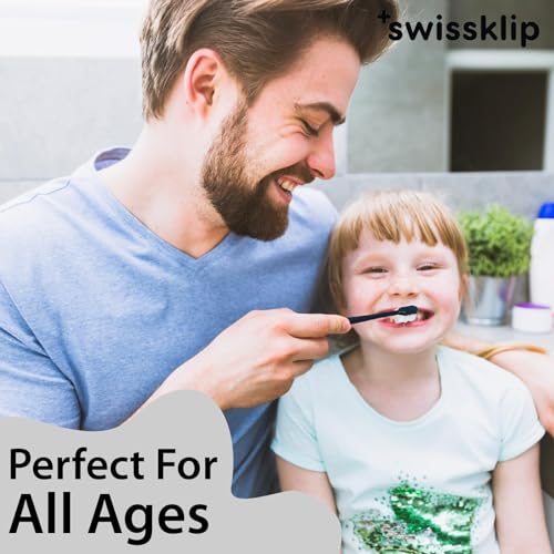 Swissker by Swissklip Foam Toothpaste Teeth Whitening with Nano Toothbrush