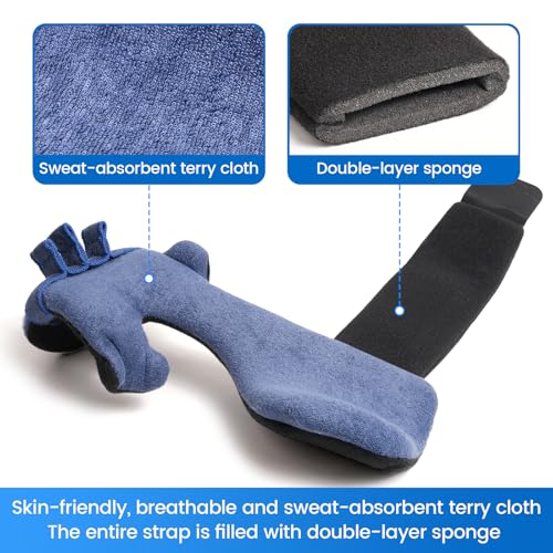 Velpeau Resting Hand Splint with Finger Separator Functional for Stroke Patient, Night Immobilizer Wrist Finger Brace for Muscle Atrophy Rehabilitation, Arthritis, Carpal Tunnel, Tendonitis (Left-M) Medium Left Hands