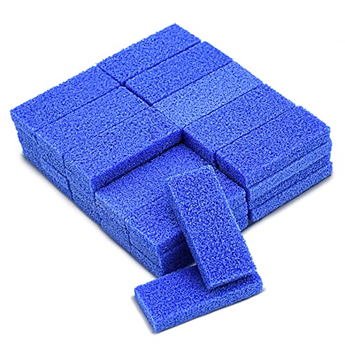 Disposable Pumice Pads and Professional Manicure Kit Bundle 140 Pack, Include Foot Scrubber Sponge Pedicure Stone 40 Pack and Disposable Manicure Kit Basics 3 Piece Nail Kit 100 Pack