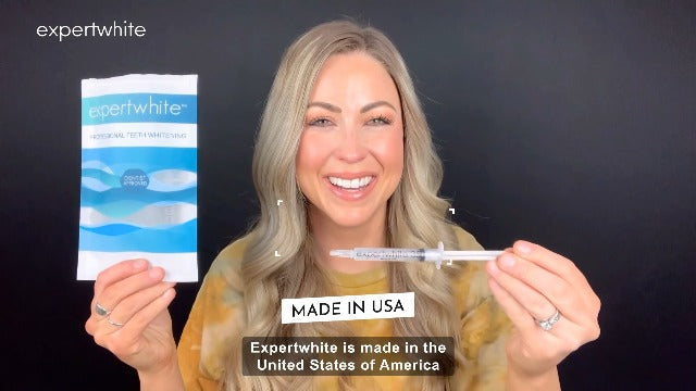 16% Carbamide Peroxide Teeth Whitening Gel – Sensitive Teeth Formula – Made in USA – Professional Refill Syringes (4 x 3cc) for Use with Whitening Trays