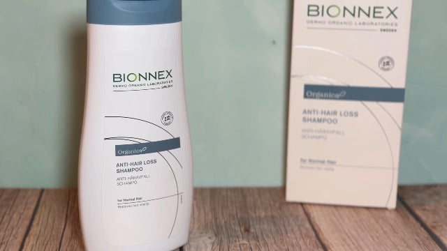 Anti-Hair Loss Shampoo & Conditioner Set for Normal Hair, DHT Blocker for Thinning Hair (2x10.1 fl.oz.) BioTrust Technology, Hair Growth Shampoo, Dermatologically and Clinically Tested, Made in Sweden 20.28 Count (Pack of 1)