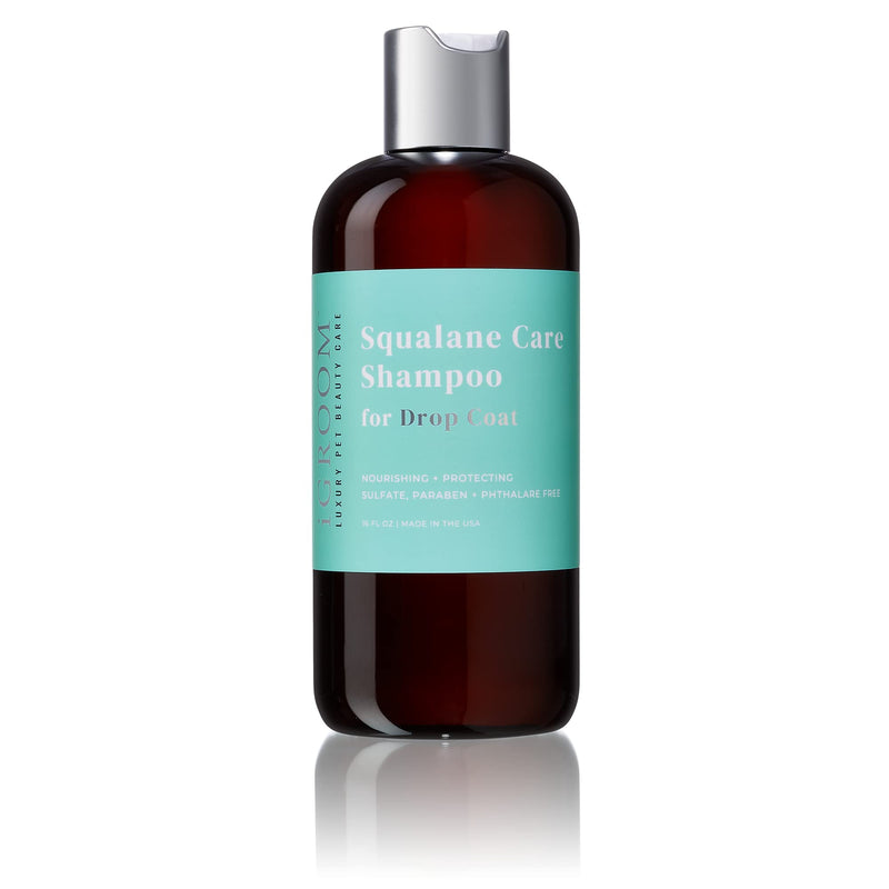 iGroom Dog Shampoo + Dog Conditioner Groomers Bundle - Squalane Care Dog Shampoo for Dropcoats, Strong and Healthy Hair, 16 oz - Pro-Keratin Leave-in Dog Conditioner, Excellent Detangling, 16 oz - PawsPlanet Australia
