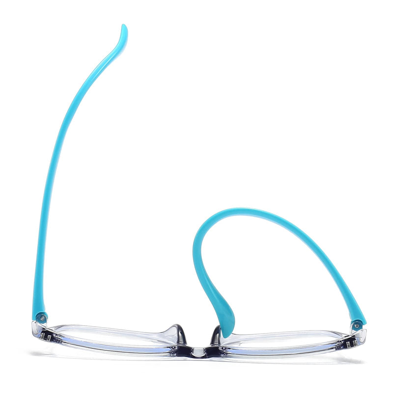 3 Pack kids Blue Light Blocking Glasses for girls boys Computer Blue Light Blocking Glasses For Age 3-11 (Light blue + Light purple + Light pink) Light Blue + Light Purple + Light Pink - BeesActive Australia